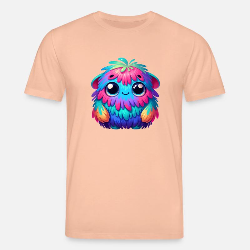 Buntes Tierchen - Stanley/Stella Unisex Bio-T-Shirt CREATOR  - Pfirsich