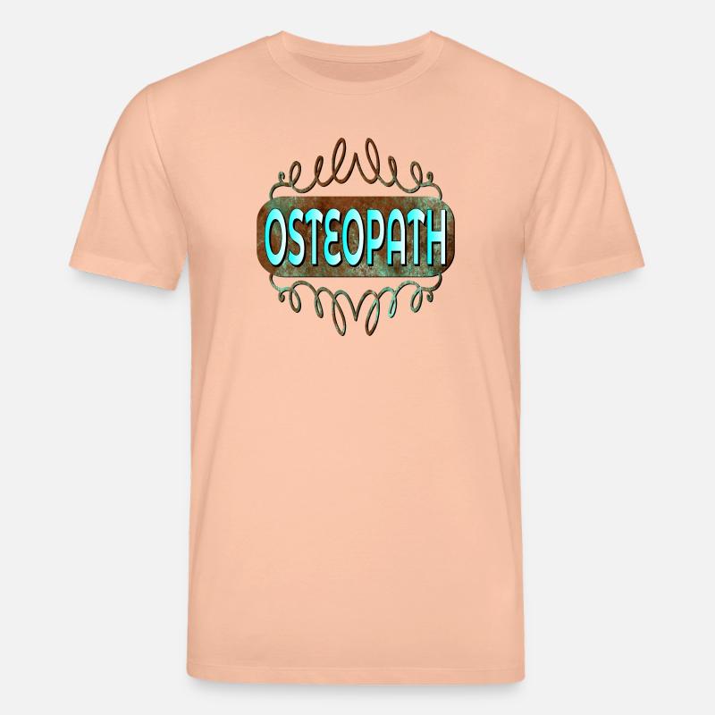 OSTEOPATHIE THERAPIE - BERUF THERAPEUT OSTEOPATH - Stanley/Stella Unisex Bio-T-Shirt CREATOR  - Pfirsich