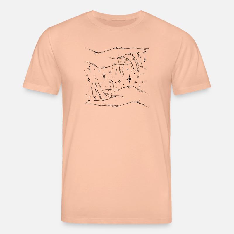 Starlight witchcraft - Stanley/Stella Unisex Bio-T-Shirt CREATOR  - Pfirsich
