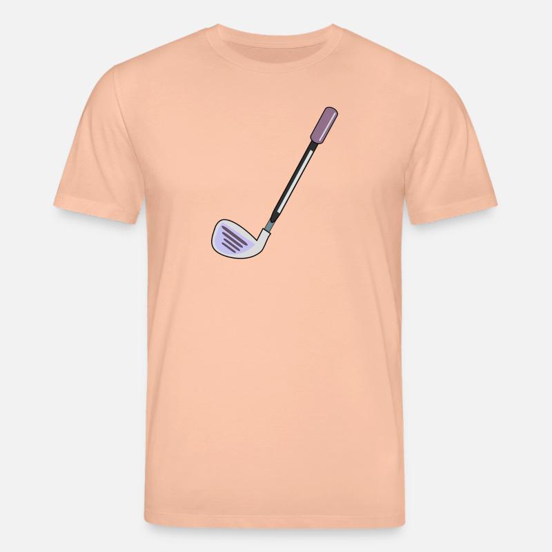 GOLFSCHLÄGER GOLFSPIELEN - Stanley/Stella Unisex Bio-T-Shirt CREATOR  - Pfirsich