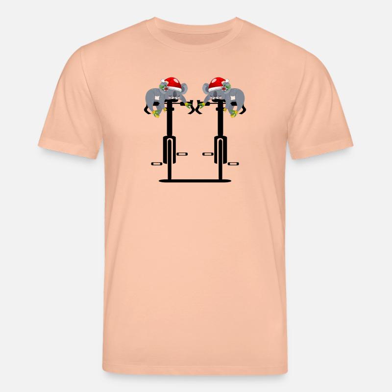 CADEAUX DE NOËL CYCLISME CYCLISME - T-shirt bio CREATOR Stanley/Stella Unisexe - pêche