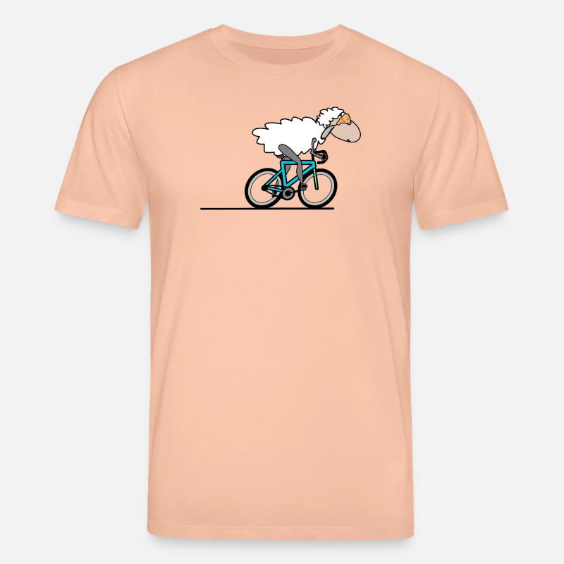 Vélo de route Cyclisme - T-shirt bio CREATOR Stanley/Stella Unisexe - pêche