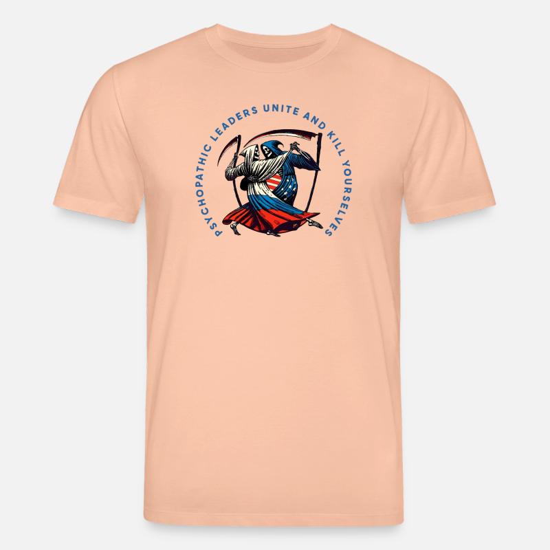 Tango der Sensenmänner - Stanley/Stella Unisex Bio-T-Shirt CREATOR  - Pfirsich