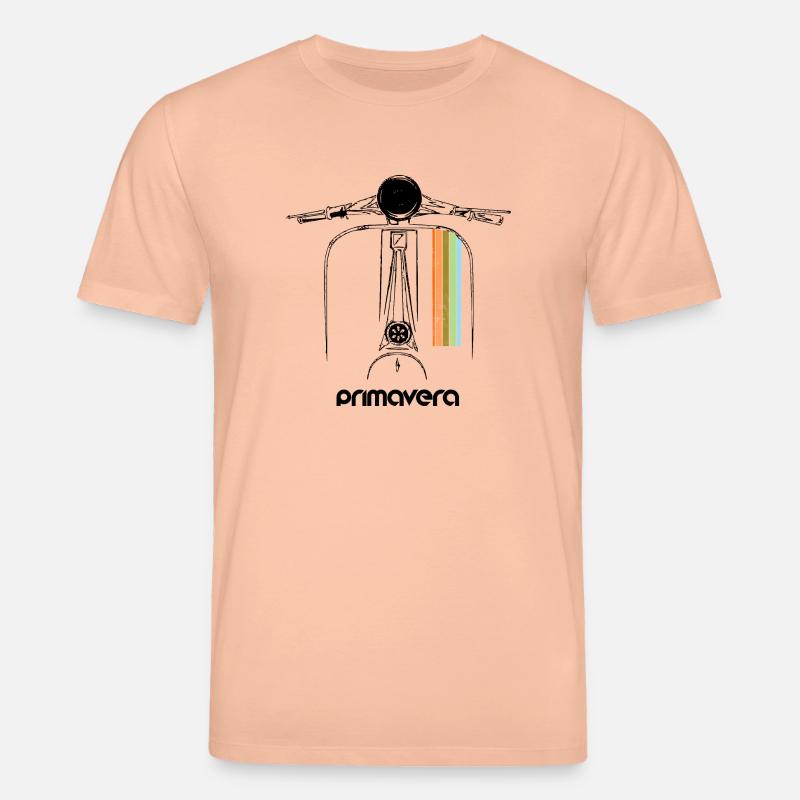 Scooter Scooter Primavera - T-shirt bio CREATOR Stanley/Stella Unisexe - pêche