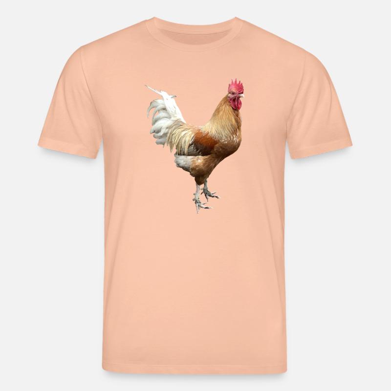 Coq - T-shirt bio CREATOR Stanley/Stella Unisexe - pêche