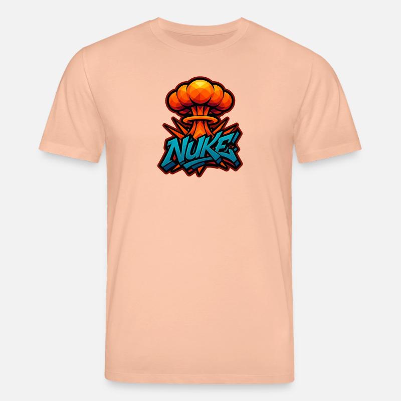 MICRO-ONDE!  - Explosion de graffitis | Design exclusif - T-shirt bio CREATOR Stanley/Stella Unisexe - pêche