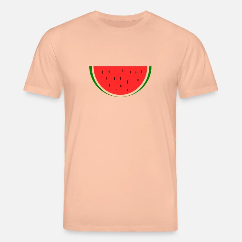 Wassermelone - Stanley/Stella Unisex Bio-T-Shirt CREATOR  - Pfirsich