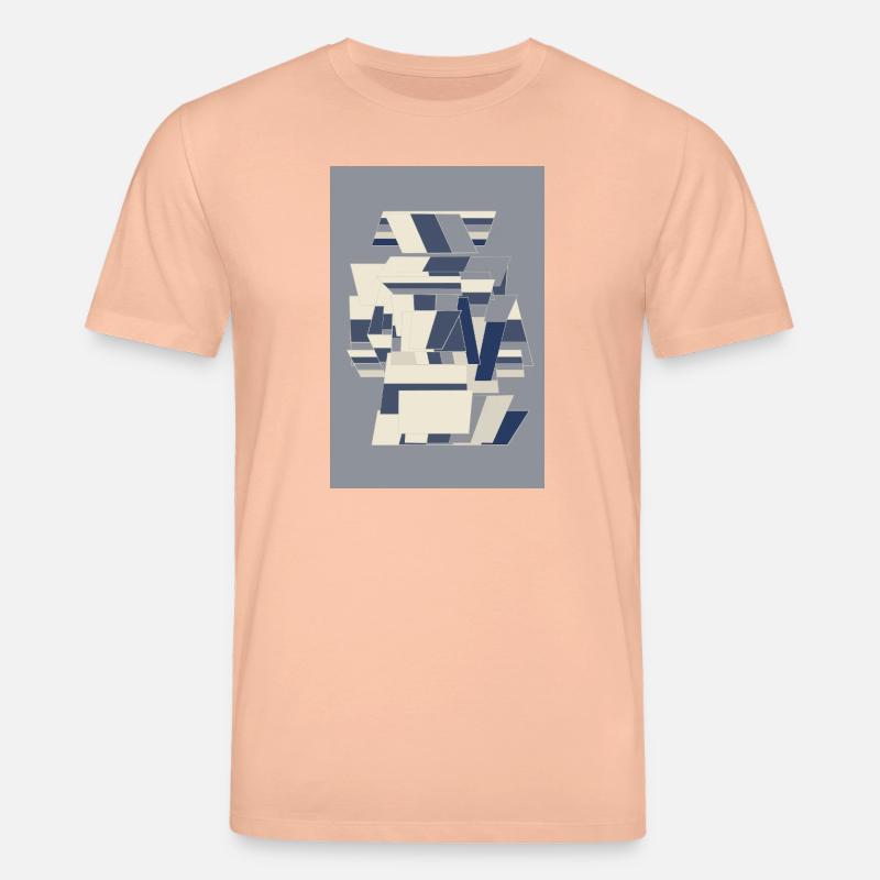 Robot guerrier bleu - T-shirt bio CREATOR Stanley/Stella Unisexe - pêche