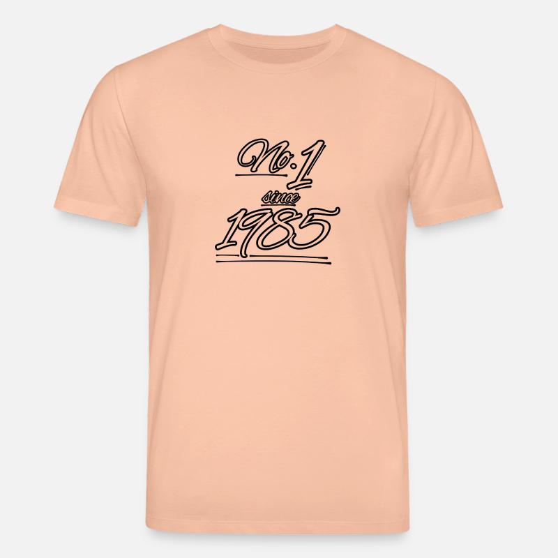 No.1 since 1985 - Stanley/Stella Unisex Bio-T-Shirt CREATOR  - Pfirsich