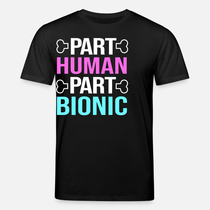 Knie OP Knie Operation - Stanley/Stella Unisex Bio-T-Shirt CREATOR - Schwarz