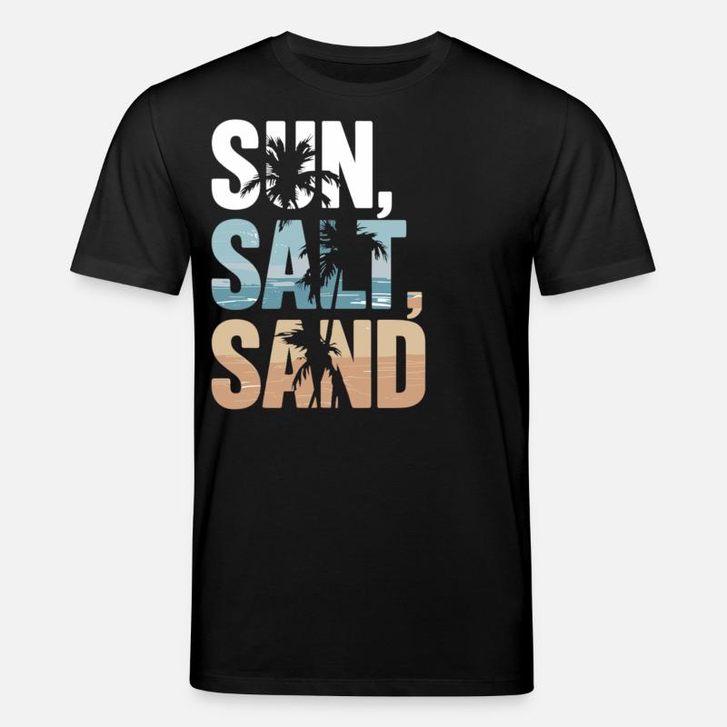 Sun, Salt, Sand – Strandzeit! - Stanley/Stella Unisex Bio-T-Shirt CREATOR  - Schwarz