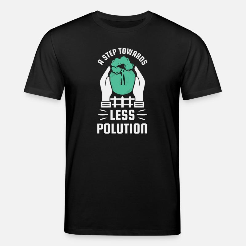 Step towards less pollution - Stanley/Stella CREATOR Unisex Organic T-Shirt - black