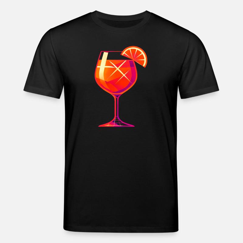 Party Spritz Glas Geschenkidee - Stanley/Stella Unisex Bio-T-Shirt CREATOR - Schwarz