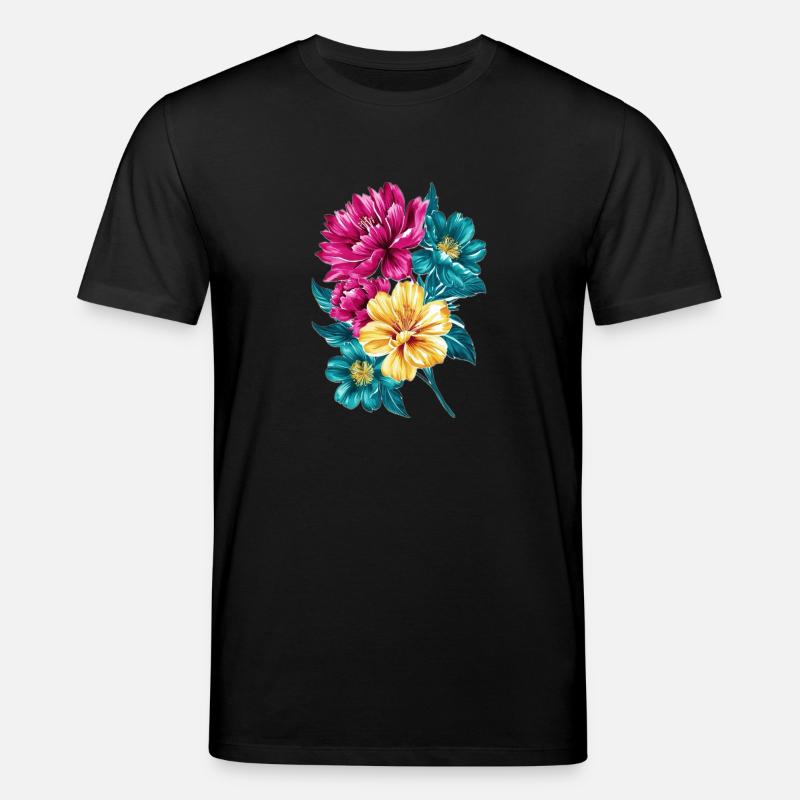Bouquet - T-shirt bio CREATOR Stanley/Stella Unisexe - noir