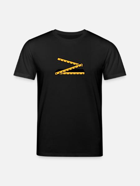 Folding rule - Stanley/Stella CREATOR Unisex Organic T-Shirt - black