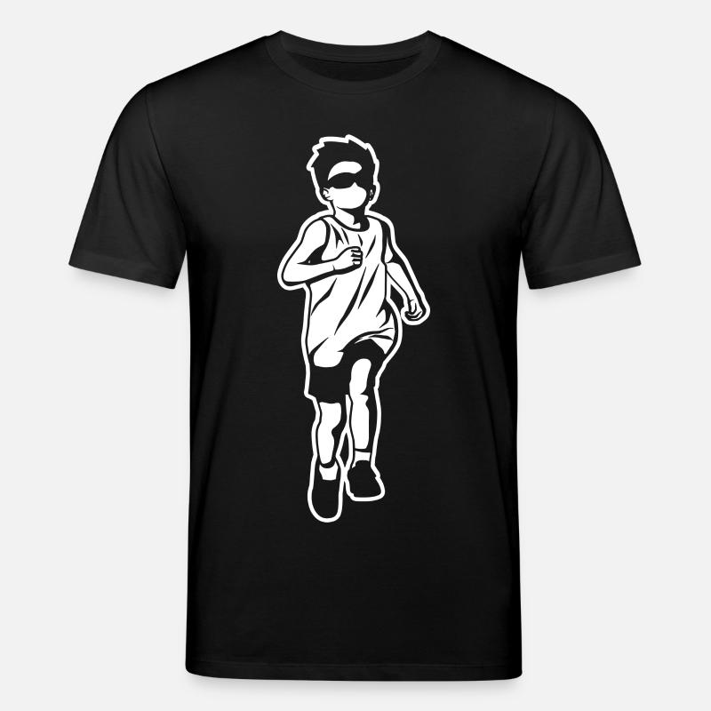 Kleiner Läufer - Stanley/Stella Unisex Bio-T-Shirt CREATOR  - Schwarz
