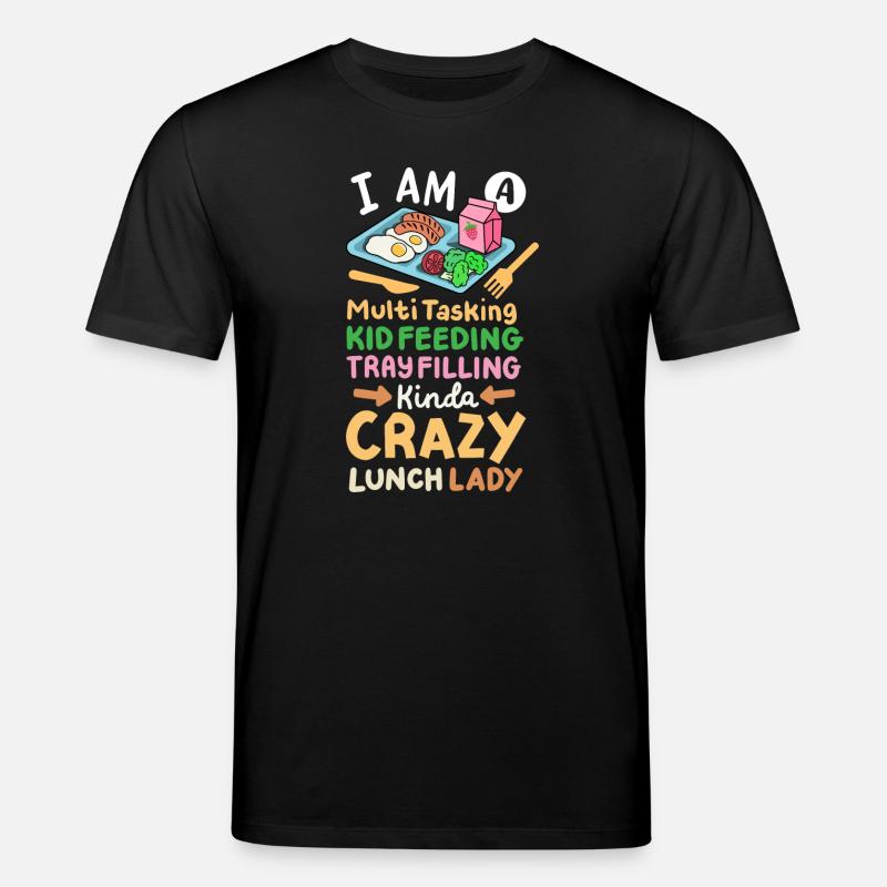 Cafeteria-Crew der Schulkantine - Stanley/Stella Unisex Bio-T-Shirt CREATOR  - Schwarz