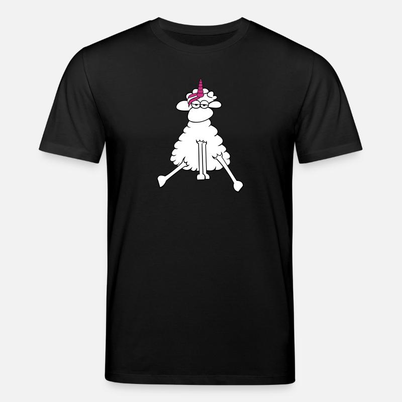 Einhorn locke - Stanley/Stella Unisex Bio-T-Shirt CREATOR  - Schwarz
