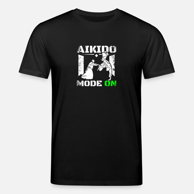 Aikido mode on - Stanley/Stella Unisex Bio-T-Shirt CREATOR  - Schwarz