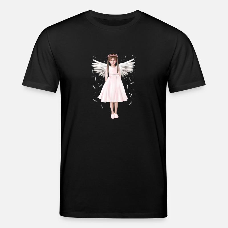 Engel oder (B)Engel - Stanley/Stella Unisex Bio-T-Shirt CREATOR  - Schwarz