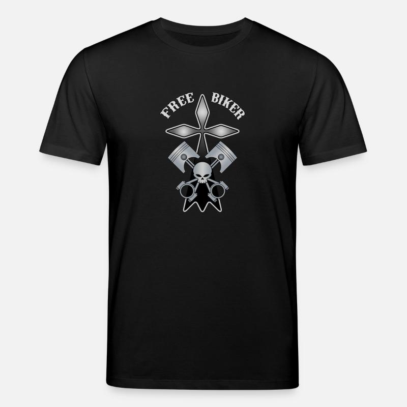 breizh Biker - Stanley/Stella Unisex Bio-T-Shirt CREATOR  - Schwarz