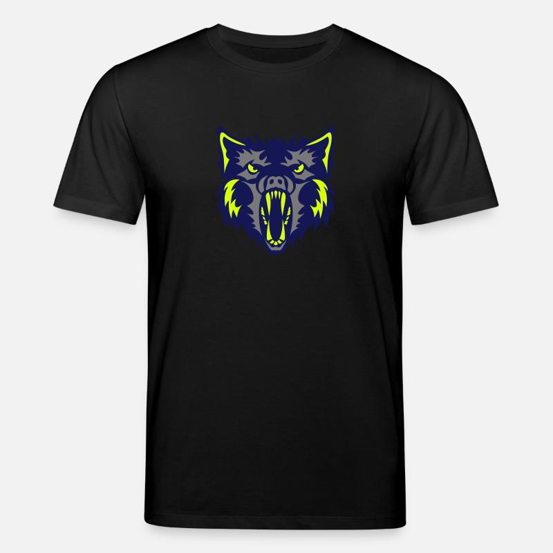 Werwolf Werwolf Wolf 2 - Stanley/Stella Unisex Bio-T-Shirt CREATOR  - Schwarz