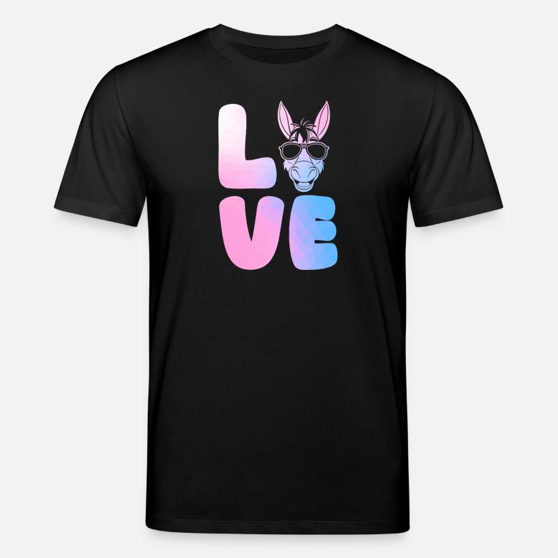 Âne - T-shirt bio CREATOR Stanley/Stella Unisexe - noir