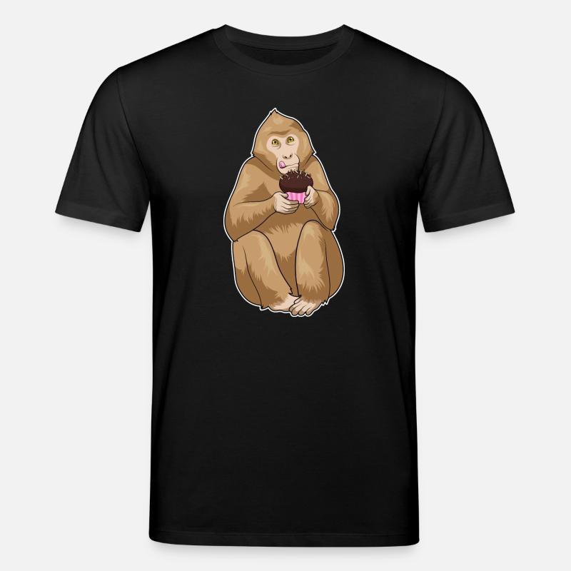 Muffin de singe - T-shirt bio CREATOR Stanley/Stella Unisexe - noir