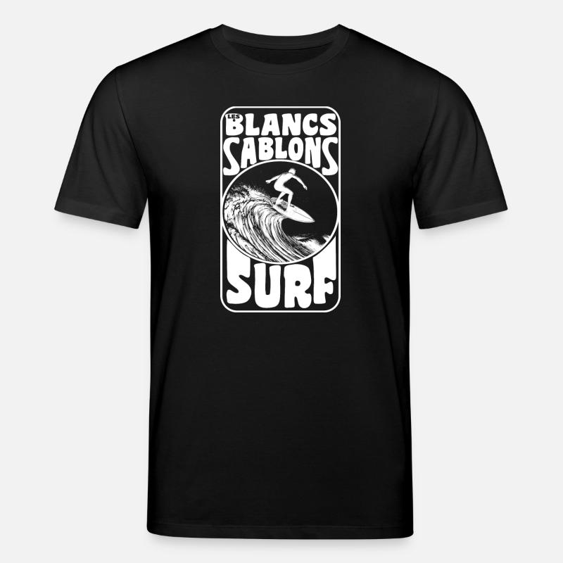 Der weiße Sand - Stanley/Stella Unisex Bio-T-Shirt CREATOR - Schwarz