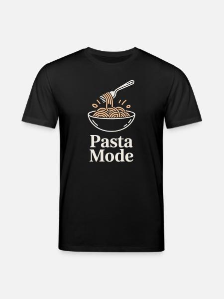 Pasta Mode - Stanley/Stella Unisex Bio-T-Shirt CREATOR - Schwarz