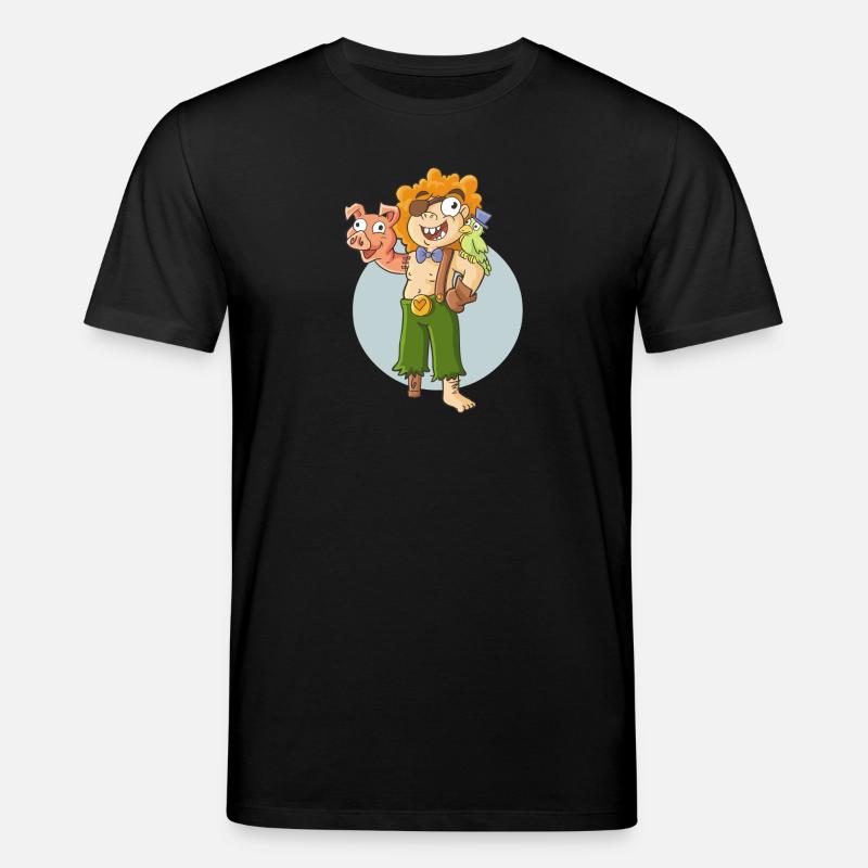 Pig-Hand 2 - Stanley/Stella Unisex Bio-T-Shirt CREATOR  - Schwarz