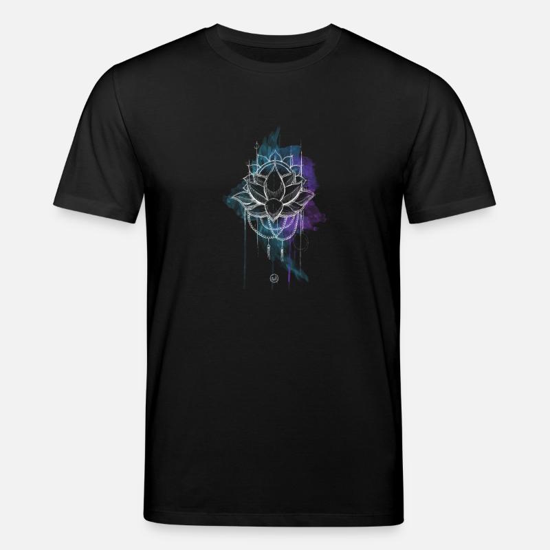 mandala solstice d'été - T-shirt bio CREATOR Stanley/Stella Unisexe - noir