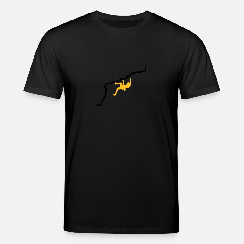 Climbing - Stanley/Stella CREATOR Unisex Organic T-Shirt - black