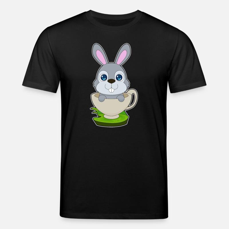 Mug lapin - T-shirt bio CREATOR Stanley/Stella Unisexe - noir