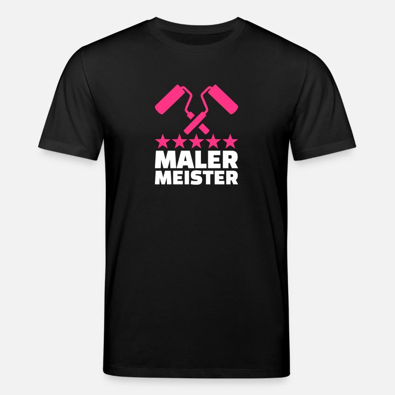 Maler - Stanley/Stella Unisex Bio-T-Shirt CREATOR  - Schwarz
