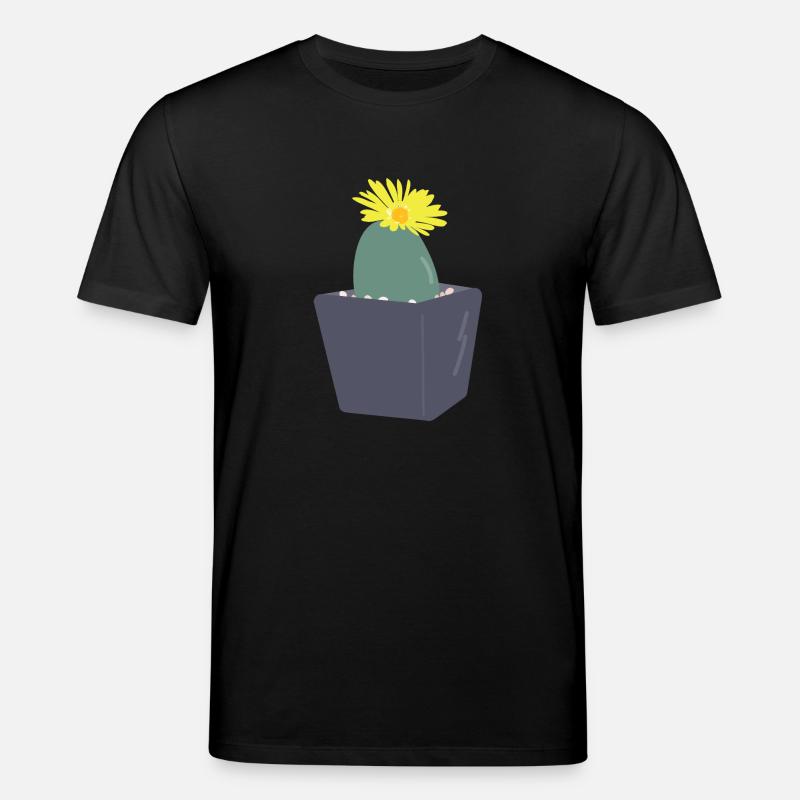 Fleurs de Lithops3 - T-shirt bio CREATOR Stanley/Stella Unisexe - noir