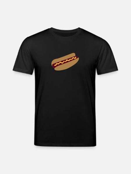 Hot dog - T-shirt bio CREATOR Stanley/Stella Unisexe - noir
