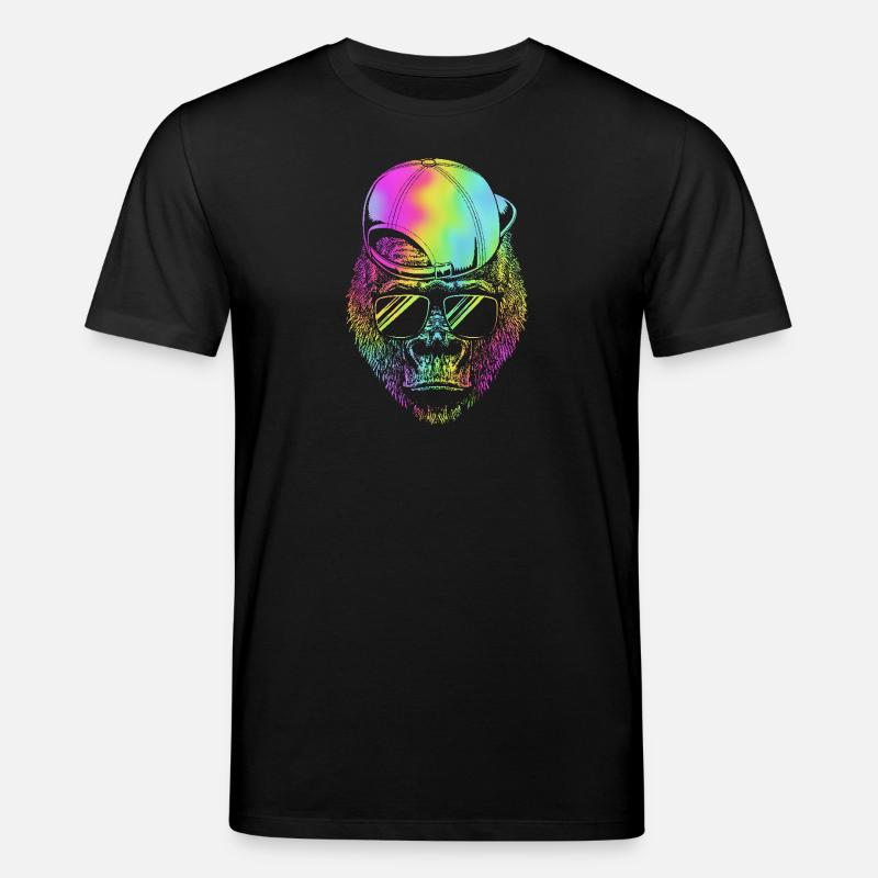 Gorilla - Stanley/Stella Unisex Bio-T-Shirt CREATOR  - Schwarz