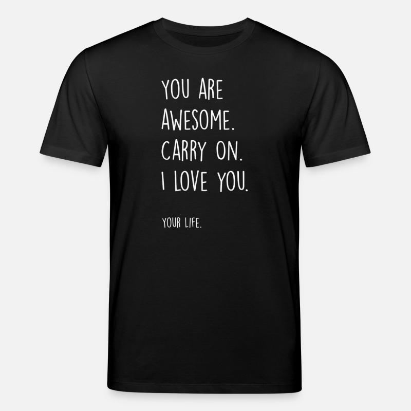 Awesome - Stanley/Stella Unisex Bio-T-Shirt CREATOR  - Schwarz