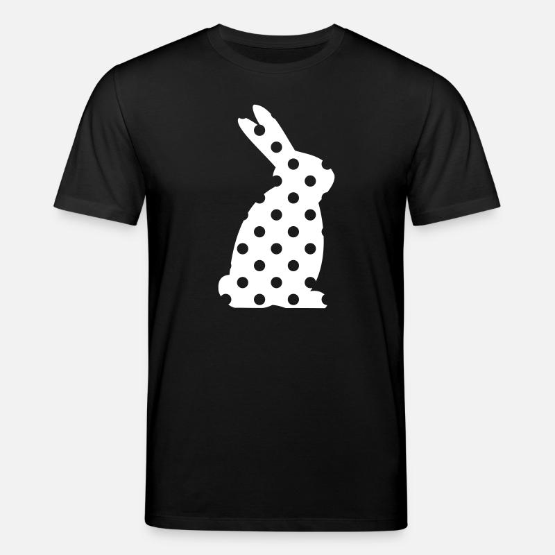 Cadeau de Pâques Bunny Dots - T-shirt bio CREATOR Stanley/Stella Unisexe - noir