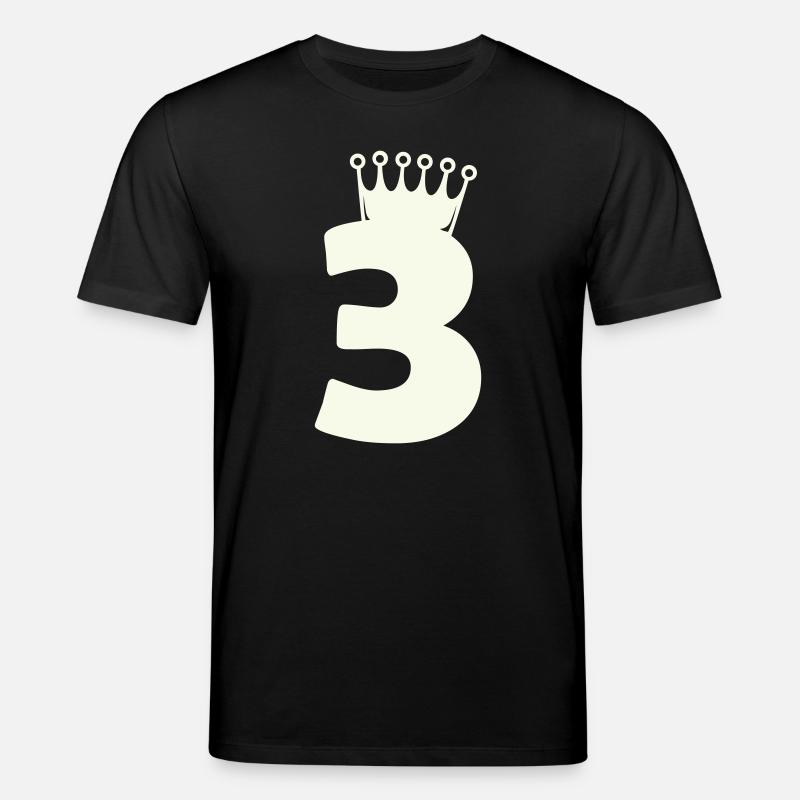3_krone - Stanley/Stella Unisex Bio-T-Shirt CREATOR  - Schwarz