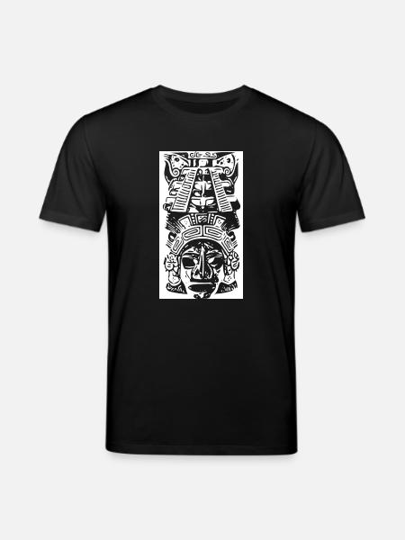 Die Maya Kultur - Stanley/Stella Unisex Bio-T-Shirt CREATOR - Schwarz