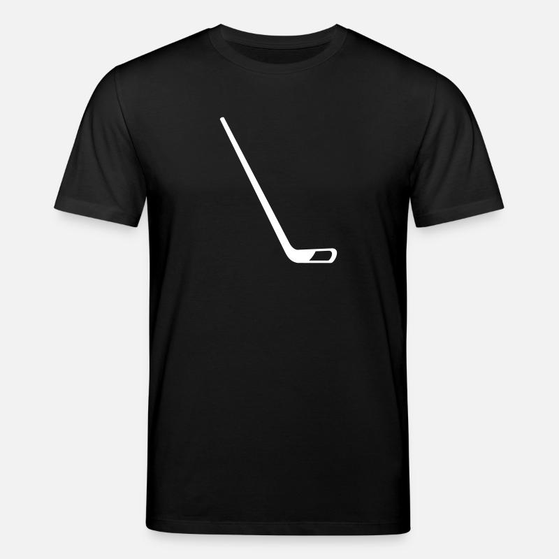 Eishockeyschläger - Stanley/Stella Unisex Bio-T-Shirt CREATOR  - Schwarz