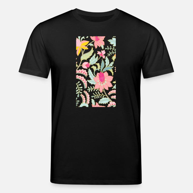 Blumen - Stanley/Stella Unisex Bio-T-Shirt CREATOR  - Schwarz