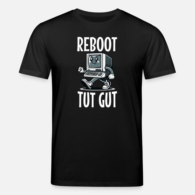 Reboot Tut Gut Administrator - Stanley/Stella Unisex Bio-T-Shirt CREATOR  - Schwarz