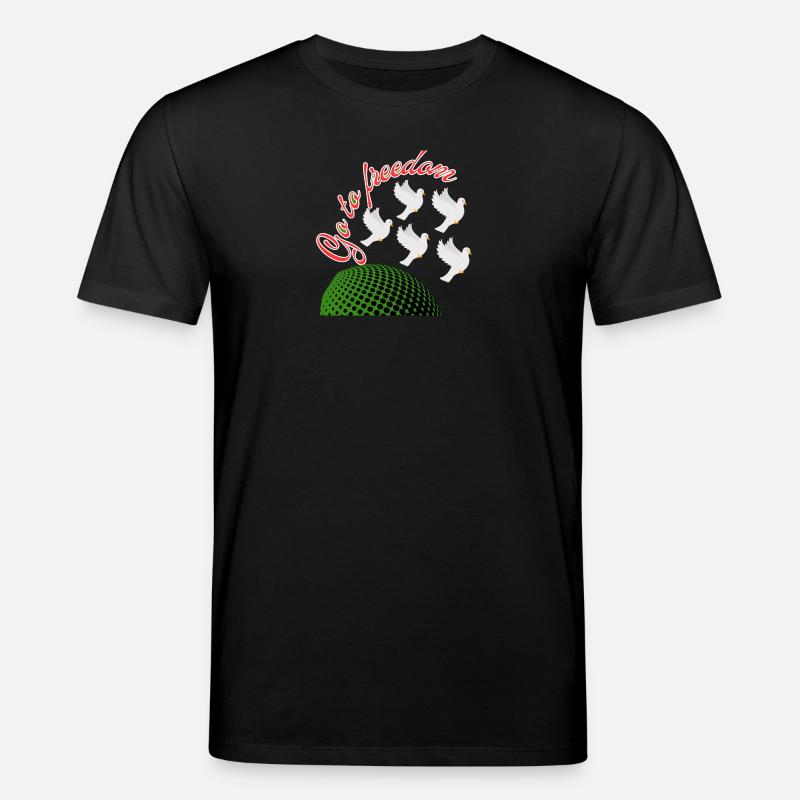 liberté - T-shirt bio CREATOR Stanley/Stella Unisexe - noir