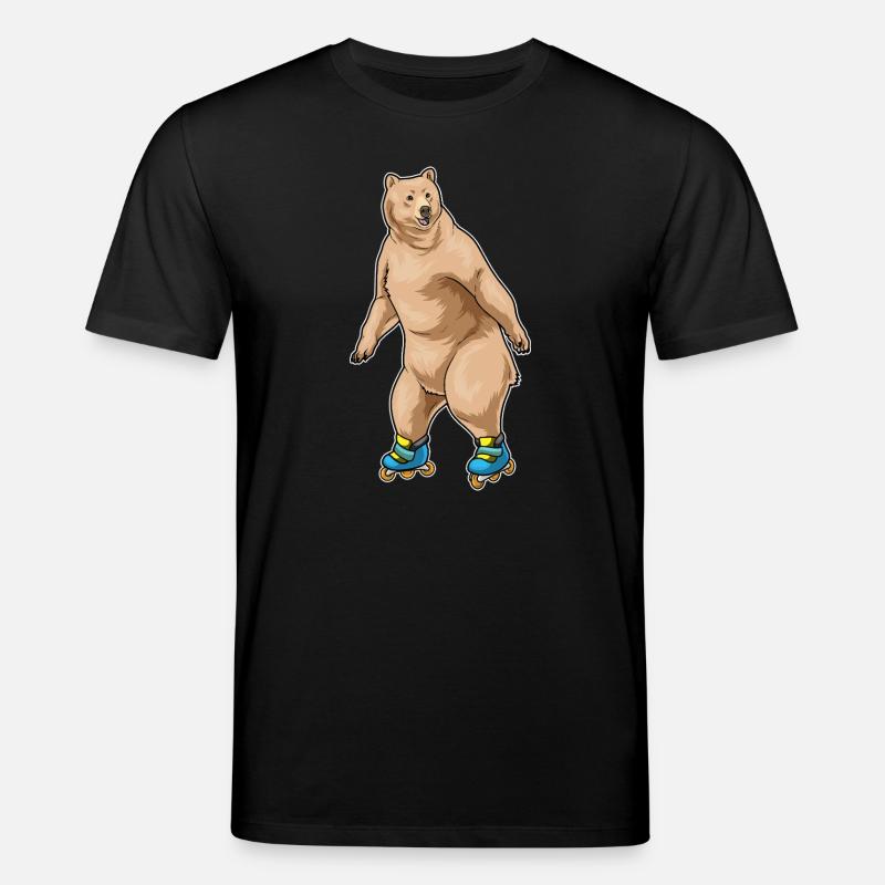 Bär Inline skating Inline skates - Stanley/Stella CREATOR Unisex Organic T-Shirt - black