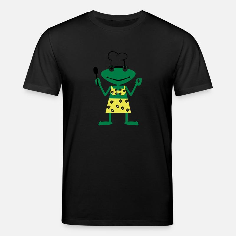Cook frog - Stanley/Stella Unisex Bio-T-Shirt CREATOR  - Schwarz