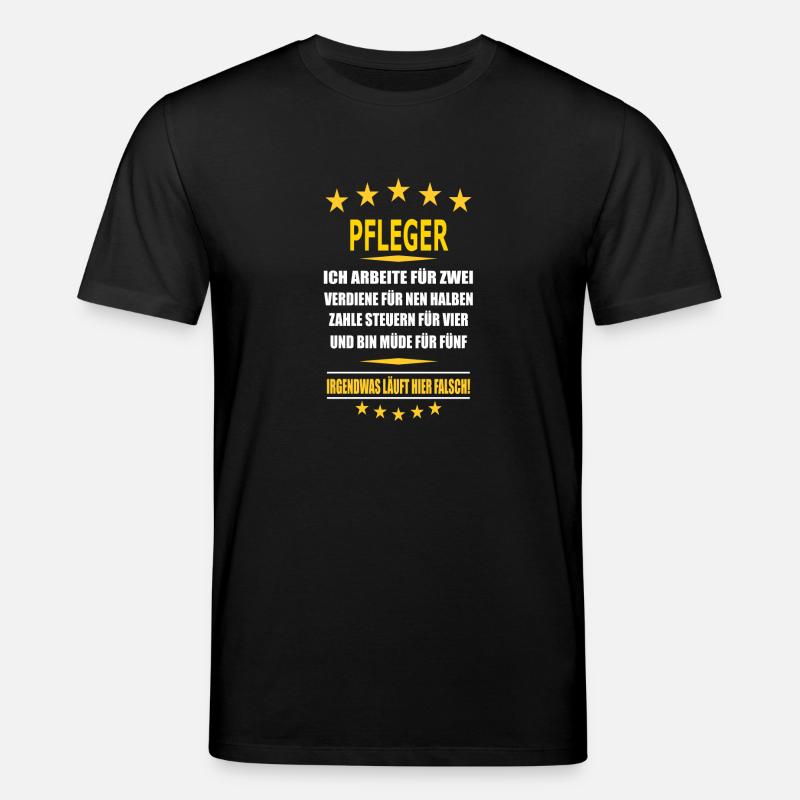 PFLEGER - Stanley/Stella Unisex Bio-T-Shirt CREATOR  - Schwarz