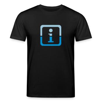 Info 30 - Stanley/Stella Unisex Bio-T-Shirt CREATOR  - Schwarz - Vorne - Alina (178cm) & Michal (187cm)